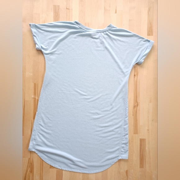 {Wonderly Studio} Women's Solid Short Sleeve Baby Terry Dress - Picture 3 of 6